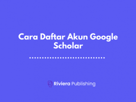 Cara Daftar Akun Google Scholar