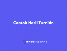 Contoh hasil turnitin