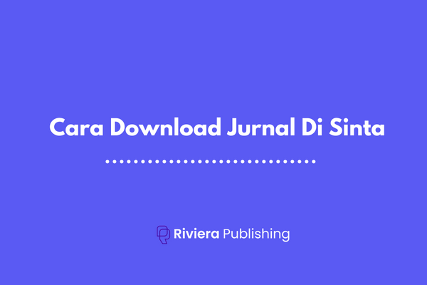 Cara Download Jurnal Di Sinta