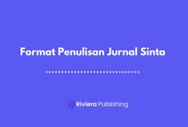 Format Penulisan Jurnal Sinta