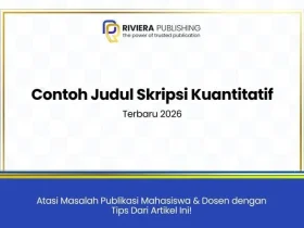 Contoh Judul Skripsi Kuantitatif