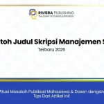 Contoh Judul Skripsi Manajemen SDM