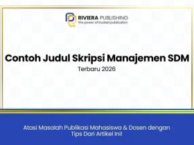 Contoh Judul Skripsi Manajemen SDM