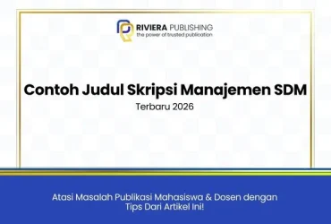 Contoh Judul Skripsi Manajemen SDM