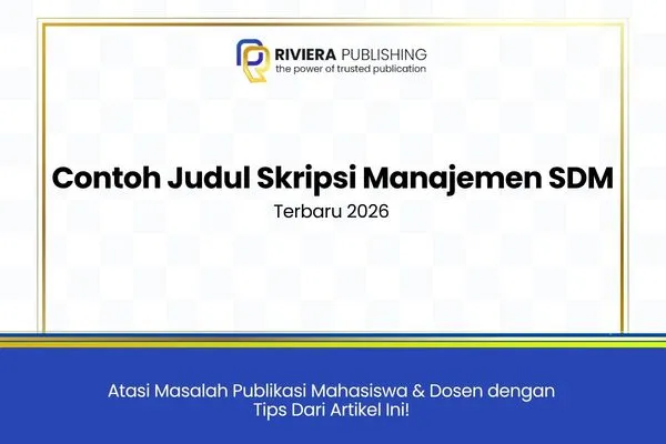 Contoh Judul Skripsi Manajemen SDM