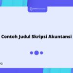 Contoh Judul Skripsi Akuntansi