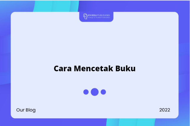 Cara Mencetak Buku