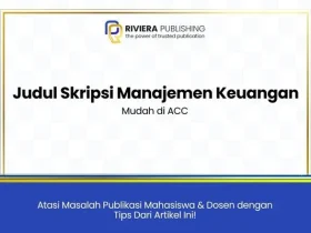 Judul Skripsi Manajemen Keuangan