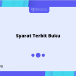 syarat terbit buku