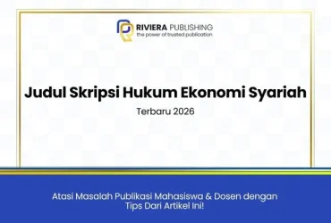 Judul Skripsi Hukum Ekonomi Syariah