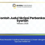 Contoh Judul Skripsi Perbankan Syariah