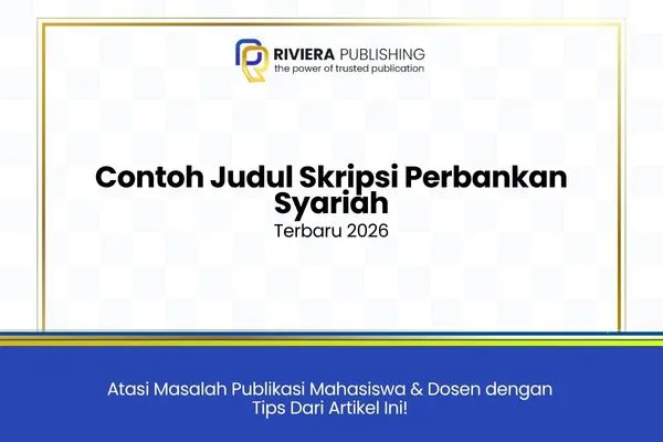 Contoh Judul Skripsi Perbankan Syariah