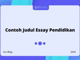 Contoh Judul Essay Pendidikan