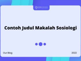 Contoh Judul Makalah Sosiologi