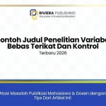 Contoh Judul Penelitian Variabel Bebas Terikat Dan Kontrol