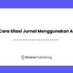 Cara Sitasi Jurnal Menggunakan AI