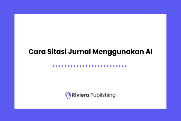 Cara Sitasi Jurnal Menggunakan AI