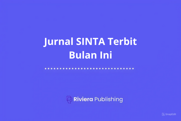 Jurnal SINTA Terbit Bulan Ini