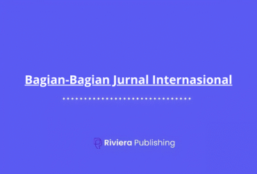 Bagian-Bagian Jurnal Internasional