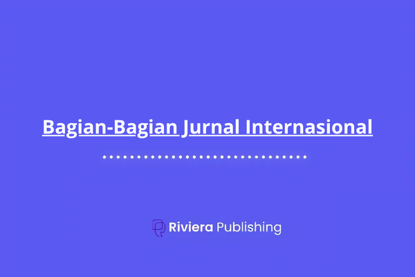 Bagian-Bagian Jurnal Internasional