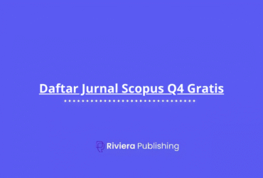 Daftar Jurnal Scopus Q4 Gratis
