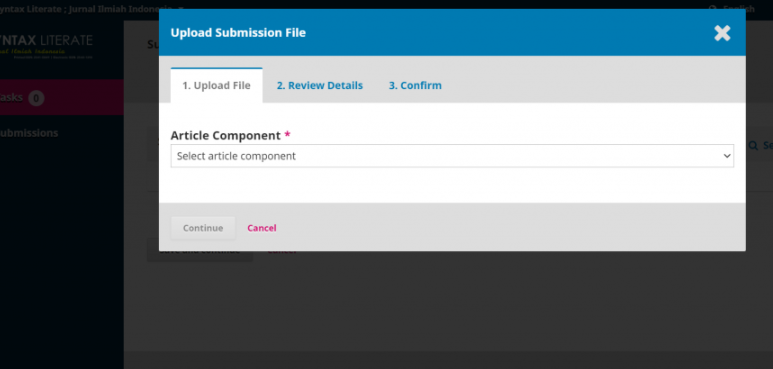 Untuk Submit Artikel Ilmiah