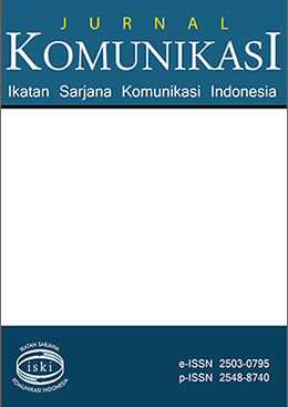 Jurnal Komunikasi Ikatan Sarjana Komunikasi Indonesia (JKISKI)