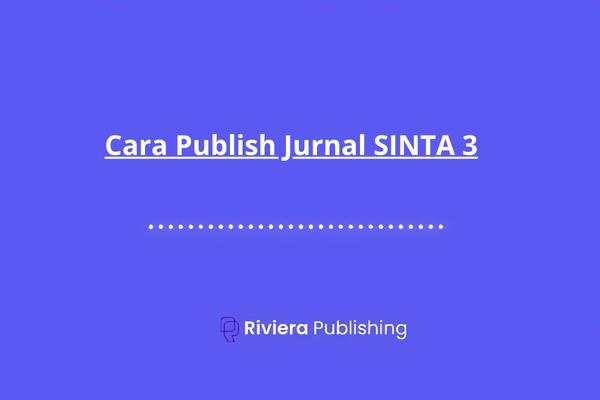 Cara Publish Jurnal SINTA 3