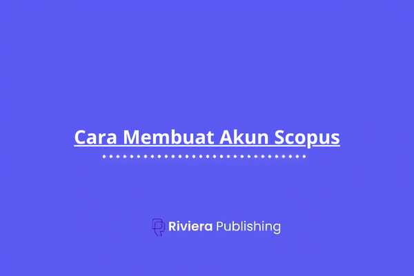 Cara Membuat Akun Scopus