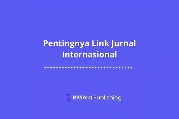 Pentingnya Link Jurnal Internasional