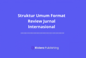 struktur umum format review jurnal internasional