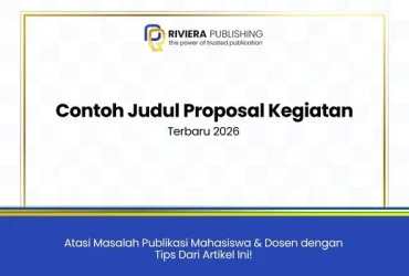 Contoh Judul Proposal Kegiatan