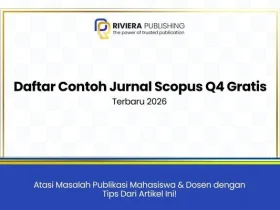 Daftar Contoh Jurnal Scopus Q4 Gratis
