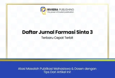 Daftar Jurnal Farmasi Sinta 3