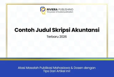 Contoh Judul Skripsi Akuntansi