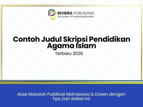Contoh Judul Skripsi Pendidikan Agama Islam