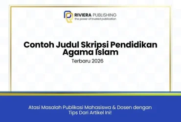 Contoh Judul Skripsi Pendidikan Agama Islam