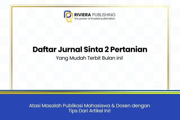 Daftar Jurnal Sinta 2 Pertanian