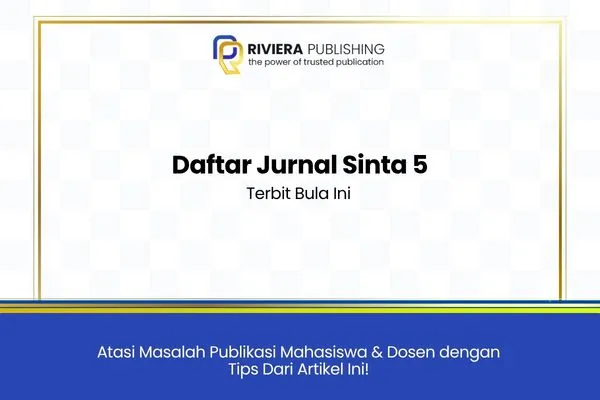 Daftar Jurnal Sinta 5 Yang Terbit Bulan Ini