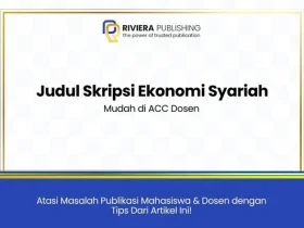 Judul Skripsi Ekonomi Syariah