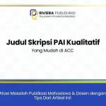 Judul Skripsi PAI Kualitatif