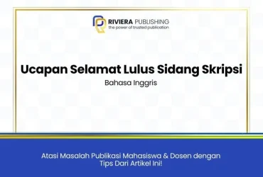 Ucapan Selamat Lulus Sidang Skripsi Bahasa Inggris
