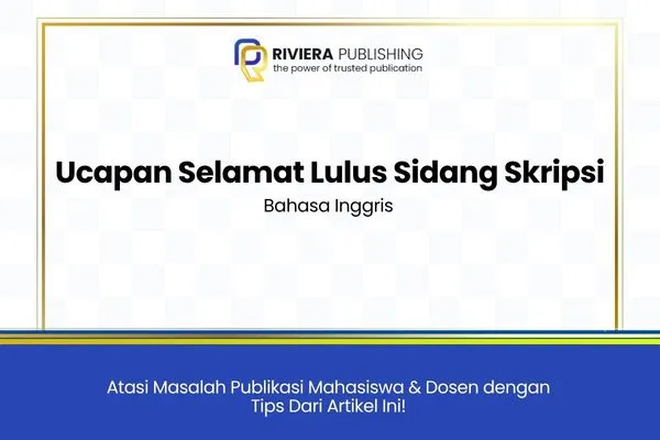 Ucapan Selamat Lulus Sidang Skripsi Bahasa Inggris