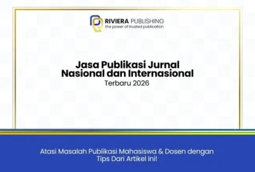 Jasa Publikasi Jurnal Nasional dan Internasional