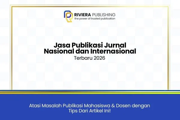 Jasa Publikasi Jurnal Nasional dan Internasional