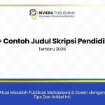 277+ Contoh Judul Skripsi Pendidikan Terbaru