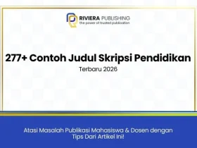 277+ Contoh Judul Skripsi Pendidikan Terbaru