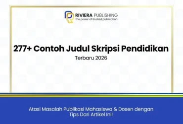277+ Contoh Judul Skripsi Pendidikan Terbaru