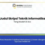 Judul Skripsi Teknik Informatika Yang Mudah Di Acc