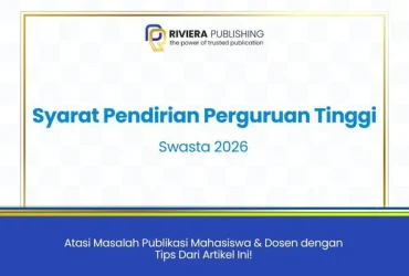 Syarat Pendirian Perguruan Tinggi Swasta